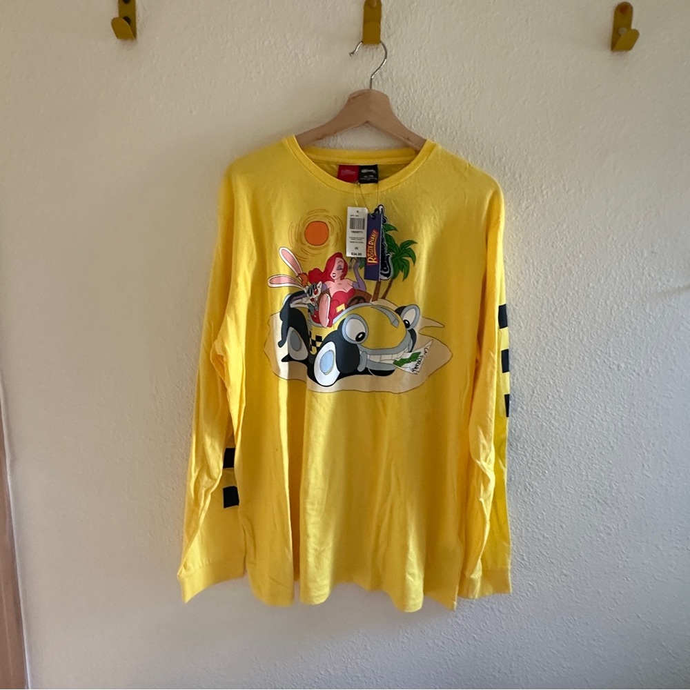 NWT - Disney Cakeworthy Roger Rabbit Shirt - 2XL